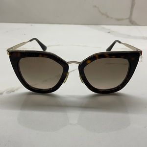 Prada Cat Eye Tortoise Sunglasses